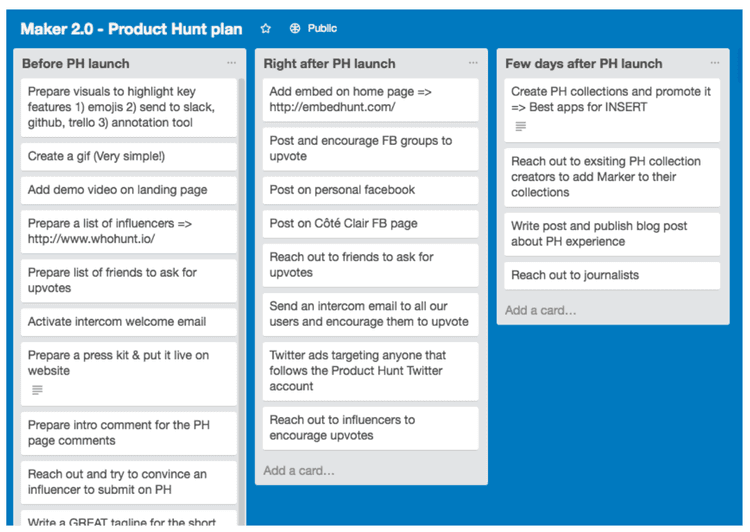Plan to launch your Product on ProductHunt