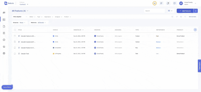 prioritizing features using RICE framework