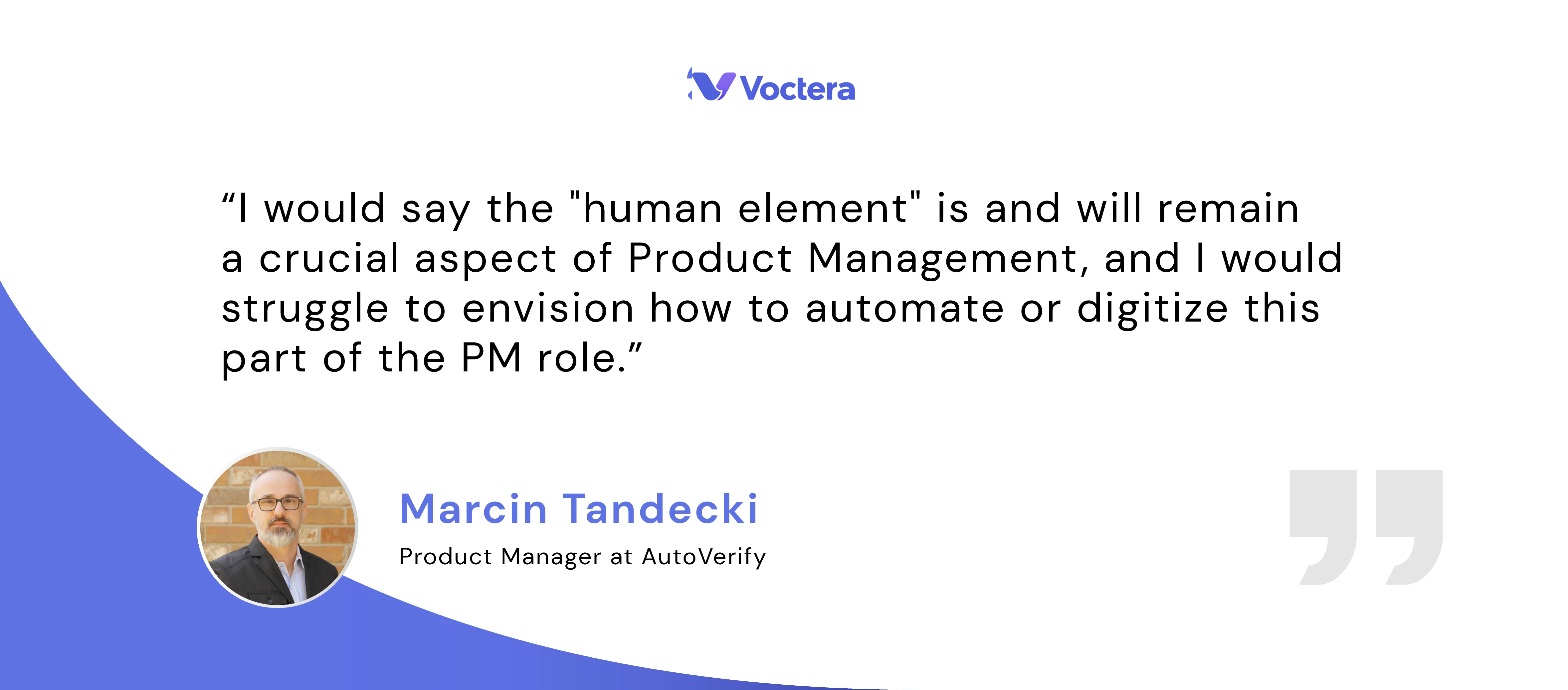 Marcin Tandecki Voctera Product Management
