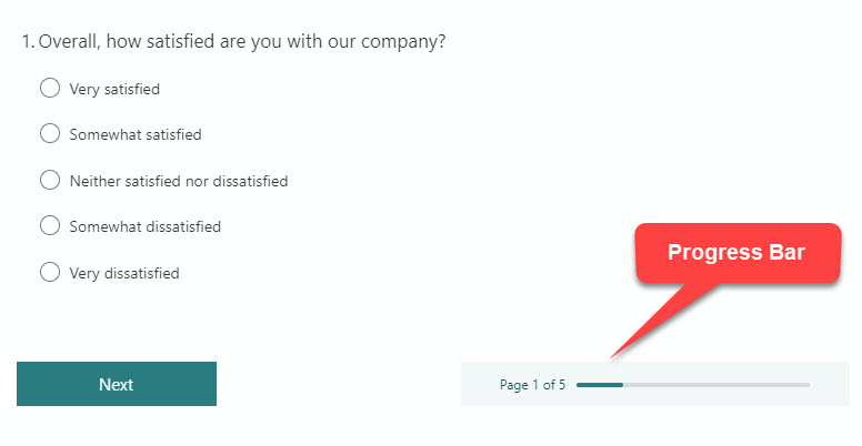 Example of gamification In product feedback survey questionnaire