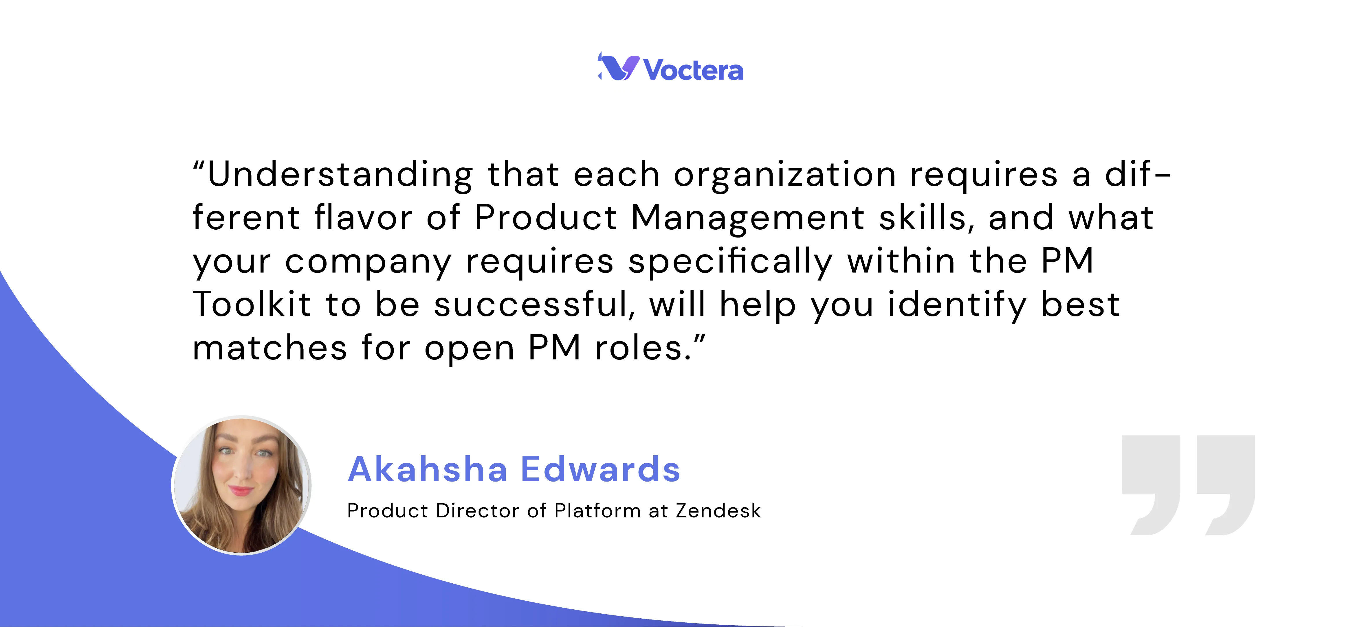 Akahsha Edwards Voctera Product Management